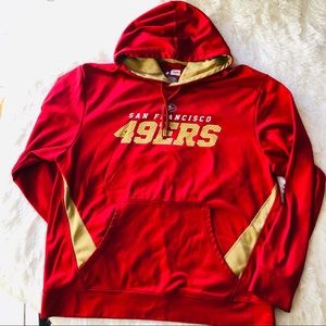 SF 49ers NFL Team Apparel XL Hoodie
